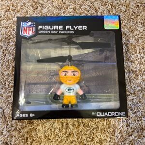 Green Bay Packers Collectible Player NFL Figure Flyer Toy By Quadrone